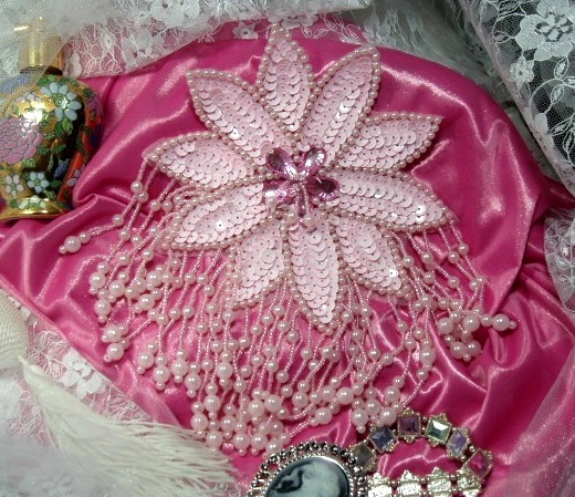 Epaulet Sequin  Appliques  