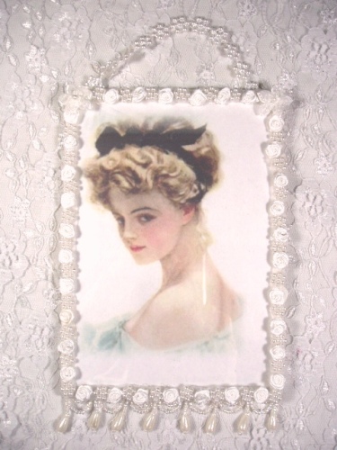 0124F  Bridal 5 x 7 Picture Frame