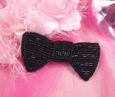 HB7378 Black Hair bow