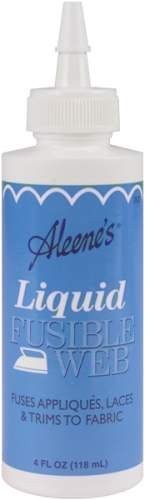 Aleene's Liquid "Fusible Web" Fabric Applique Glue
