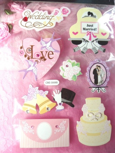 DS2  Bridal Wedding Scrapbook Embellishments