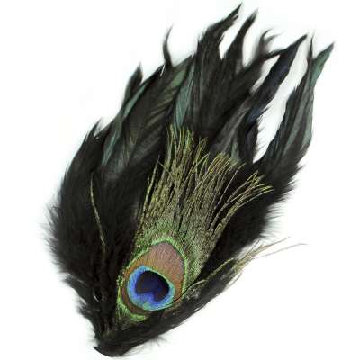E4142  Peacock Feather Applique 6"-peacock,feather,applique 