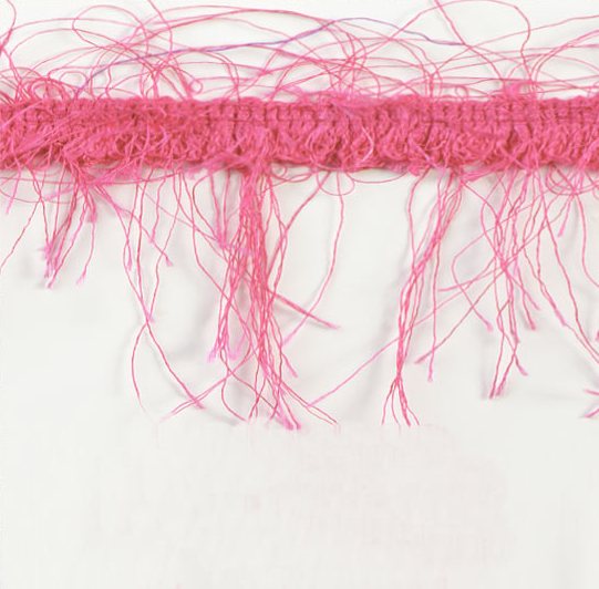 E1785  Fuchsia Eyelash Gimp Fringe Trim