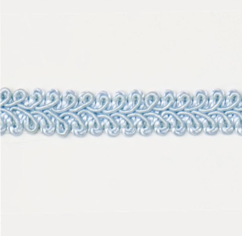 E1901  Lt. Blue Gimp Sewing Upholstery Trim 1/2"