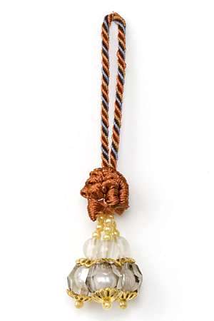 TE4404 Cinnamon Ball Victorian Tieback Tassel