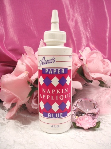Aleene's Paper Napkin Applique Glue 4 oz.