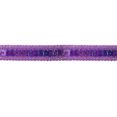 E6172  Holographic Purple Sequin Sewing Trim