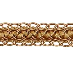 E6696 Antique Gold Gimp Sewing Upholstery Trim 3/4"