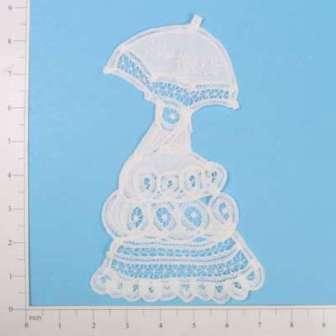 E5262  Battenburg Victorian Lady Applique 8.5"