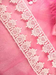 C124  Ivory Venice Lace Victorian Sewing Trim 1.75"