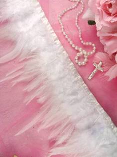 C189387 White Feather Marabou Sewing Trim 3.5
