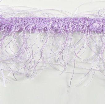 E1785  Lavender Eyelash Gimp Fringe Trim