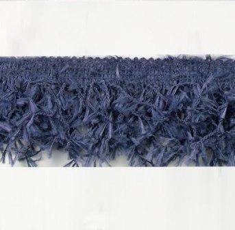 E2585 Denim Hairy Gimp Fringe Sewing Trim-denim,hairy,gimp,fringe,sew,sewing,trim,trimming