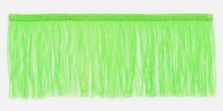 E4426 Lime Chainette Fringe Trim 4"