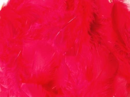 MR001 Package of Red Feathers 14 grams-feather,red