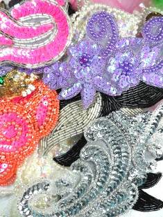 RM100 Lot of Reduced Remnant Appliques