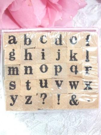 RS11  Alphabet  Rubber Stamp Set-rubber,stamp,alphabet,letter