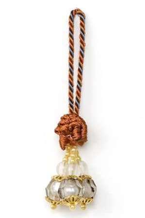 TE4404 Cinnamon Ball Victorian Tieback Tassel