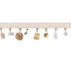 P6049 Shell Fringe Beaded Trim Pre-Cut 36"