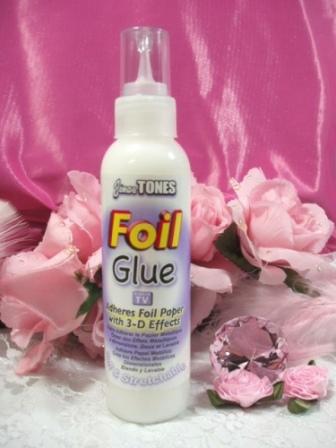 Jones Tones Foil Glue 4 oz.-glue,foil glue,foil,jones,tone,bond