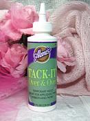 Aleene's "Tack-It Over & Over" Fabric Glue 4 Oz.-Aleene's,tack,it,over,and,over,fabric,glue